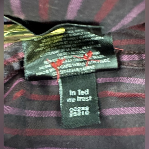 Ted Baker Men Slim Fit Flip Cuff Shirt Casual Formal Shirt Size 5 / US XL - Picture 6 of 9